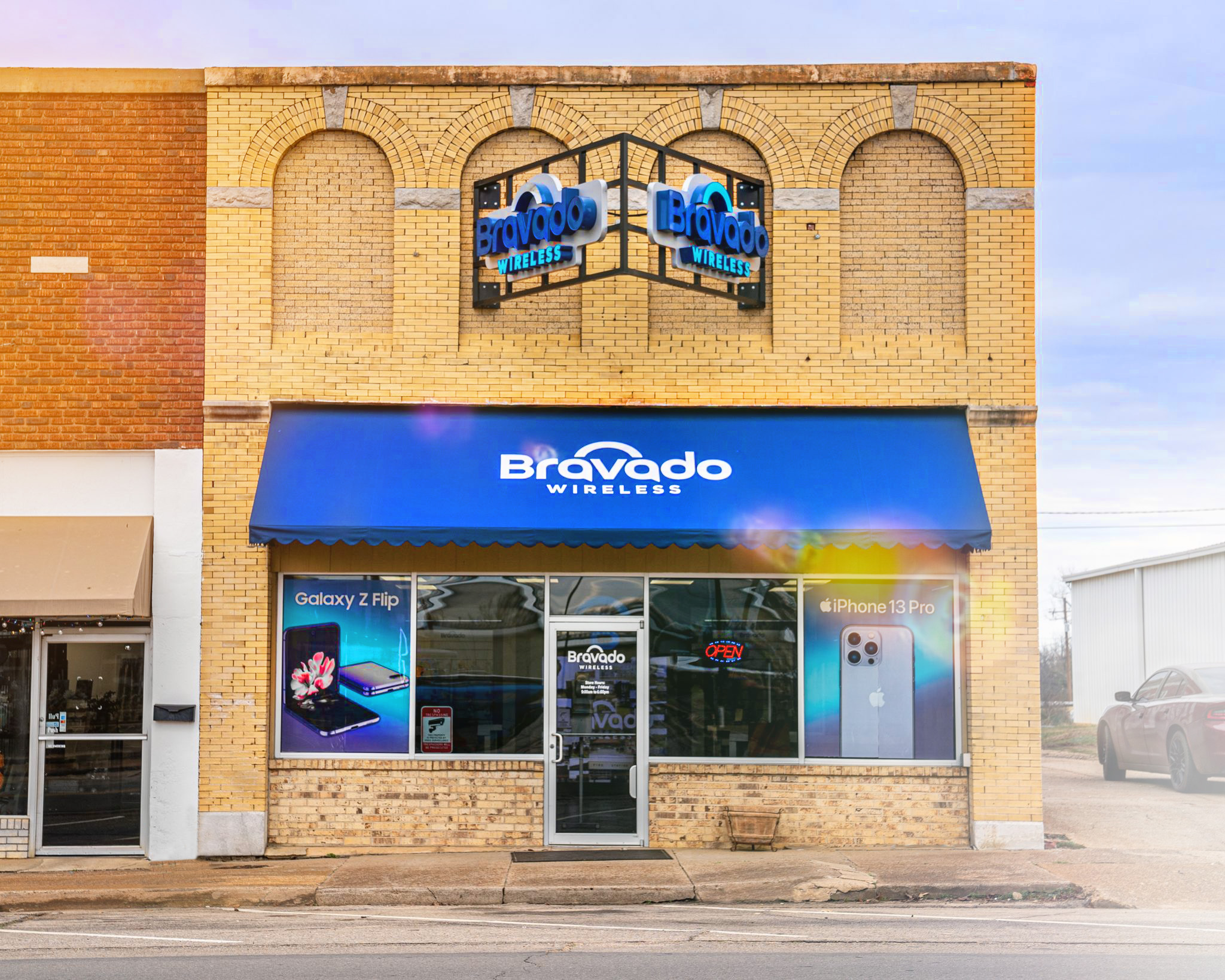Hugo Bravado Wireless storefront