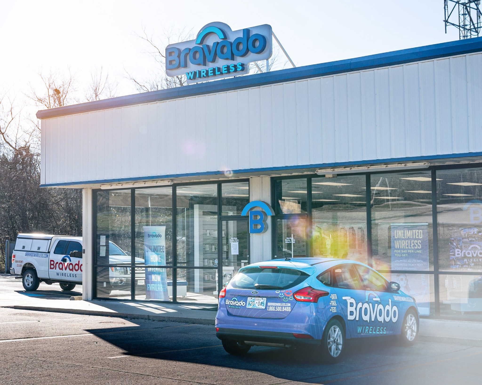 storefront for Tahlequah Bravado Wireless